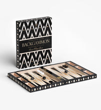Load image into Gallery viewer, Lacquered Backgammon - Black Beige
