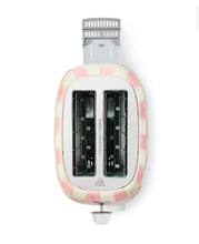 Load image into Gallery viewer, Mackenzie Childs Rosy Check Electric Toaster
