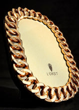 Load image into Gallery viewer, L'Objet Cuban Link Picture Frame 5x7
