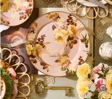 Load image into Gallery viewer, Wild Rose Mauve Charger Plate
