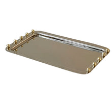 Load image into Gallery viewer, Golden Ball Stainless Steel Tray
