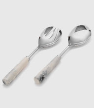 Load image into Gallery viewer, Marble Salad Servers
