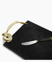 Load image into Gallery viewer, Michael Aram Anemone Large Cheeseboard with Spreader
