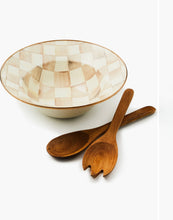 Load image into Gallery viewer, Check Salad Serving Set
