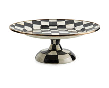 Load image into Gallery viewer, Courtly Check Small Pedestal Platter
