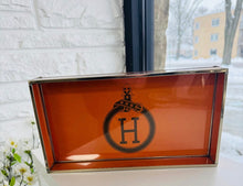 Load image into Gallery viewer, Vintage Elegant Tray - Hermes (6"x12")
