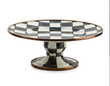 Load image into Gallery viewer, Courtly Check Mini Pedestal Platter
