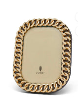 Load image into Gallery viewer, L'Objet Cuban Link Picture Frame 5x7
