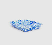 Load image into Gallery viewer, Splatter Enamelware Large Open Roaster
