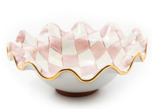 Load image into Gallery viewer, Ceramic Medium Fluted Serving Bowl
