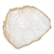 Load image into Gallery viewer, Kiva Platter and Challah Board - Crystal and Gold
