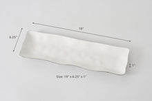 Load image into Gallery viewer, Thin Silver Rectangular Serving Piece
