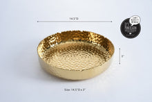 Load image into Gallery viewer, Golden Millennium Xl Shallow Bowl
