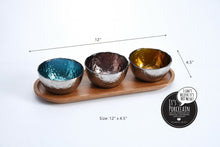Load image into Gallery viewer, Glass Bowls and Tray
