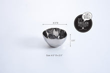 Load image into Gallery viewer, Thin Silver Snack Bowl
