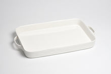 Load image into Gallery viewer, Le Blanc Rectangular Tray With Handles
