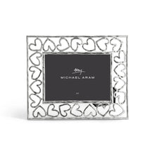 Load image into Gallery viewer, Michael Aram Heart Picture Frame 5x7 Silver
