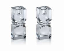 Load image into Gallery viewer, Vienna Crystal Candle Holders-Short
