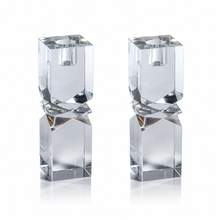 Load image into Gallery viewer, Vienna Crystal Candle Holders - Medium
