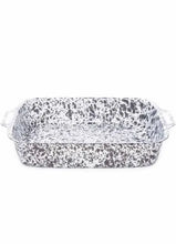 Load image into Gallery viewer, Splatter Enamelware Lasagna Pan
