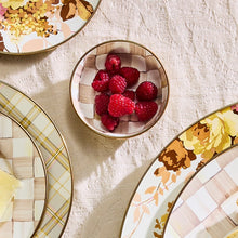 Load image into Gallery viewer, Mocha Check Relish Dish
