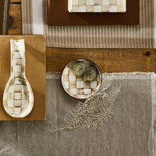 Load image into Gallery viewer, Mocha Check Relish Dish

