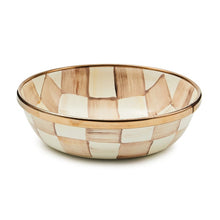 Load image into Gallery viewer, Mocha Check Relish Dish
