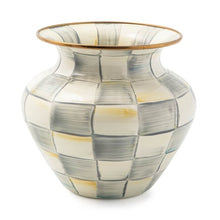 Load image into Gallery viewer, Sterling Check Large Vase
