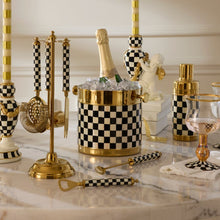 Load image into Gallery viewer, Courtly Check Gold Ice Bucket
