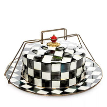Load image into Gallery viewer, Courtly Check Cake Carrier
