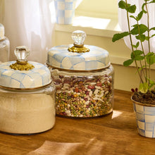 Load image into Gallery viewer, Sky Check Medium Kitchen Canister
