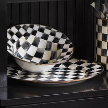 Load image into Gallery viewer, Courtly Check Serving Platter
