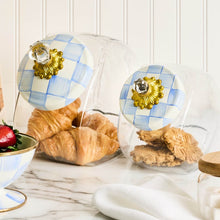 Load image into Gallery viewer, Mackenzie Childs Sky Check Sweets Jar
