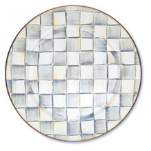 Load image into Gallery viewer, Sterling Check Charger Plate
