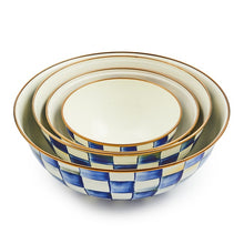 Load image into Gallery viewer, Royal Check Medium Everyday Bowl
