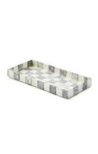 Load image into Gallery viewer, Sterling Check Capiz Vanity Tray
