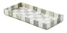 Load image into Gallery viewer, Sterling Check Capiz Vanity Tray
