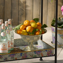 Load image into Gallery viewer, Sterling Check Large Compote
