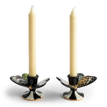Load image into Gallery viewer, Butterfly Toile Candle Holders
