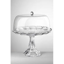 Load image into Gallery viewer, Girasole Cake Plate and Dome
