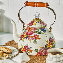 Load image into Gallery viewer, Flower Market 3 Quart Tea Kettle

