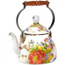 Load image into Gallery viewer, Flower Market 2 Qt Tea Kettle
