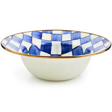 Load image into Gallery viewer, Royal Check Serving Bowl
