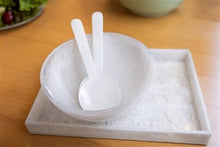 Load image into Gallery viewer, White Shiny Resin Salad Servers
