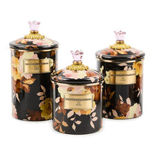 Load image into Gallery viewer, Wild Rose Brown Medium Canister
