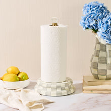 Load image into Gallery viewer, Sterling Check Paper Towel Holder
