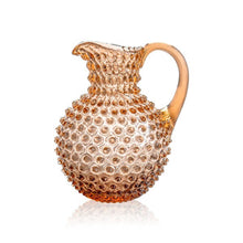 Load image into Gallery viewer, Glass Hobnail Pitcher 2L
