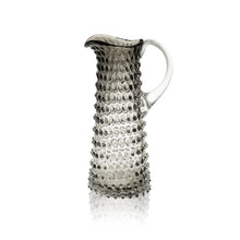 Load image into Gallery viewer, Crystal Tall Hobnail Pitcher
