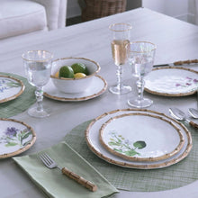 Load image into Gallery viewer, Vida Bamboo Floral Salad Plates -Set of 4
