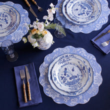 Load image into Gallery viewer, Vida Faenza Blue Dinner Plates Set of 4
